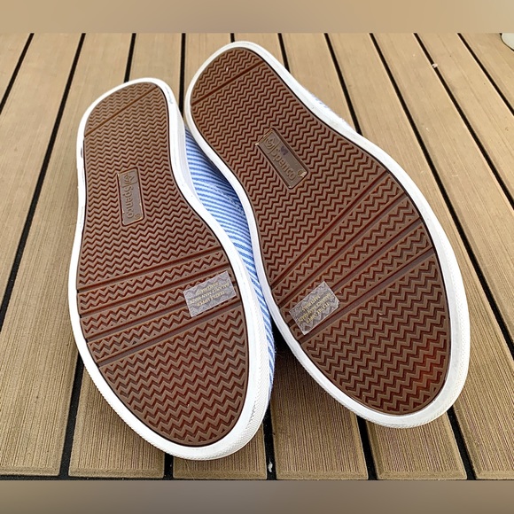 Women's 9 D Spenco Therapeutic Orthopedic Striped Slip On Mules Clogs Sneakers - Picture 12 of 16